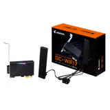 GIGABYTE GC-WIFI7 2Tx2R a/b/g/n/ac/ax/be Tri Band WIFI 7 + BLUETOOTH 5.3 PCI-E kartica