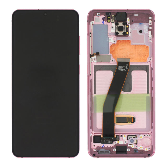 SAMSUNG GALAXY S20 TOUCH+LCD+FRAME PINK SERVICE PACK