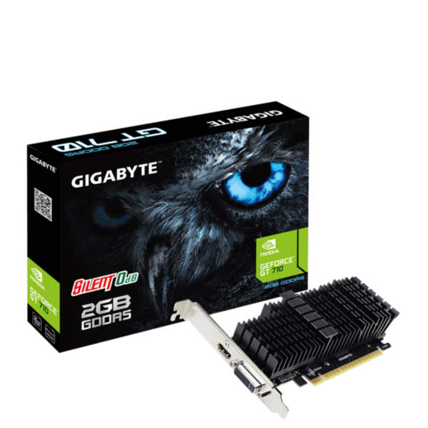 Grafična kartica GIGABYTE GeForce GT 710, 2GB GDDR5, PCI-E 2.0