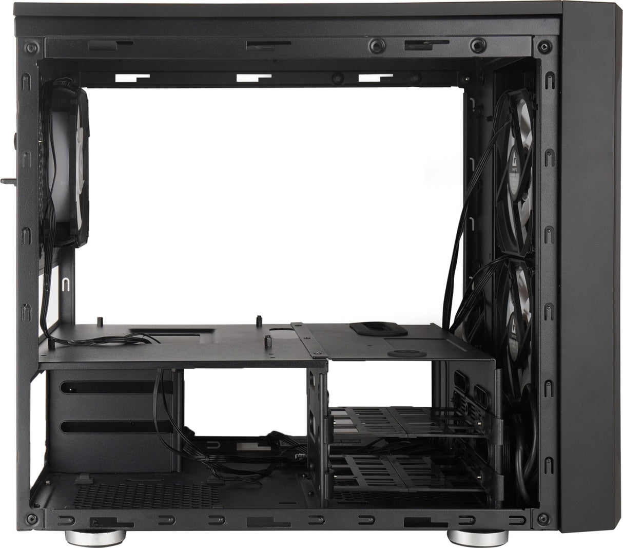 Chieftronic M2 USB3.1 Gen1 mATX RGB ohišje, črno