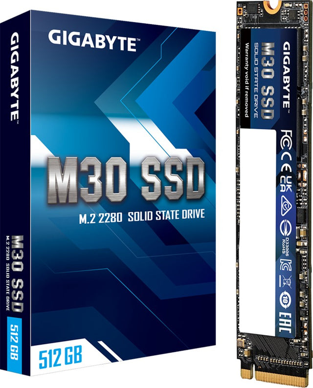 GIGABYTE M30 M.2 2280 NVME SSD 512GB 3500/2600 MB/s