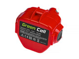 Green Cell Baterija (3Ah 12V) 1220 1222 1233 1234 PA12 za Makita 1050D 4000 6227D 6270D 6271D 6313D 6317D 8271D Celma WAK 12