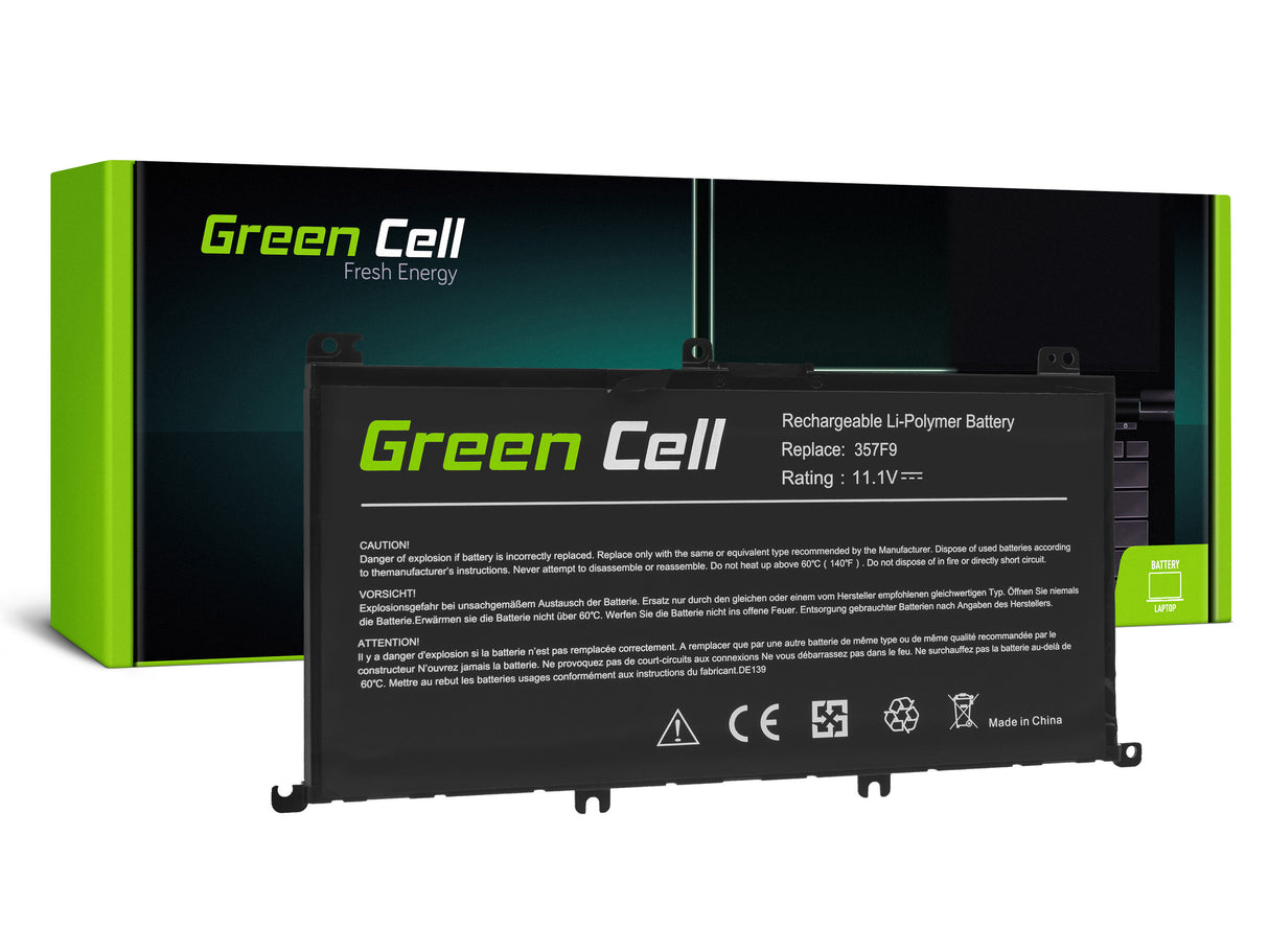 Green Cell baterija 357F9 za Dell Inspiron 15 5576 5577 7557 7559 7566 7567