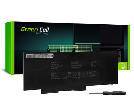 Green Cell baterija 93FTF GJKNX za Dell Latitude 5280 5290 5480 5490 5491 5495 5580 5590 5591 Precision 3520 3530