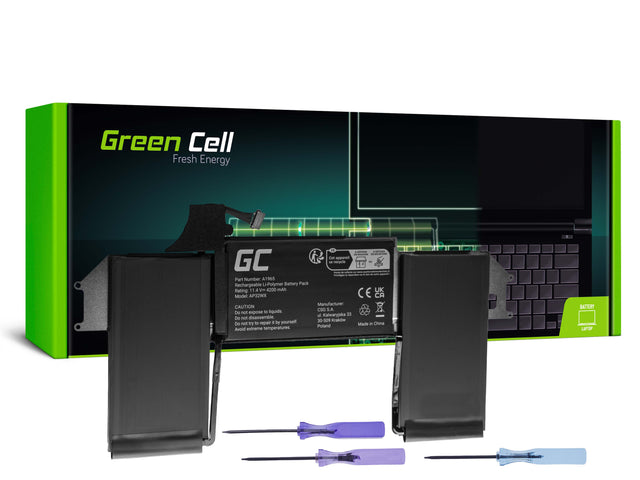 Green Cell baterija A1965 za Apple MacBook Air 13 A1932 A2179 (2018, 2019, 2020)