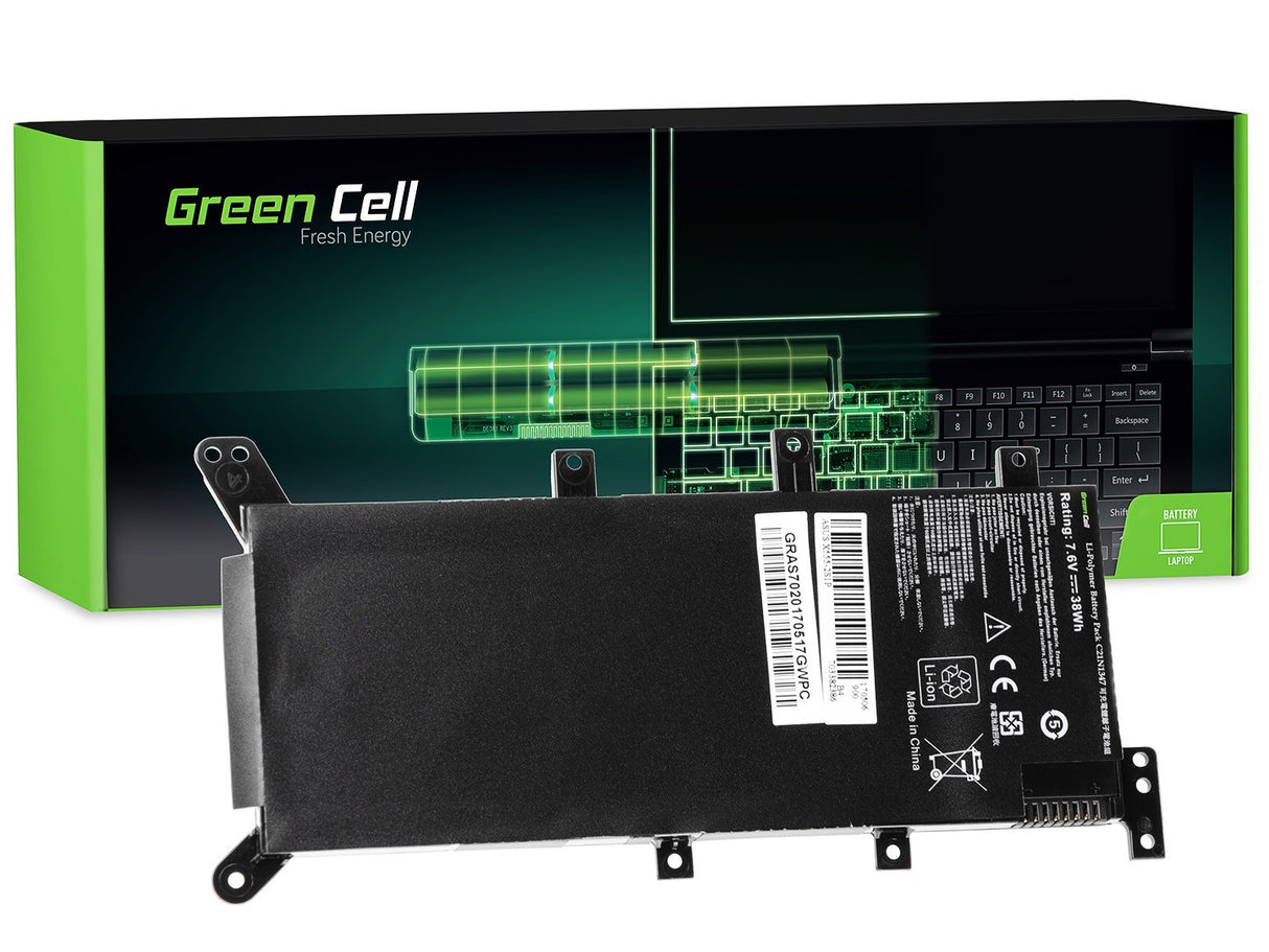 Green Cell baterija C21N1347 za Asus A555 A555L F555 F555L F555LD K555 K555L K555LD R556 R556L R556LD R556LJ X555 X555L