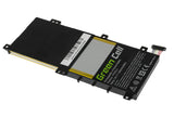 Green Cell baterija C21N1333 za Asus Transzamer Book Flip TP550 TP550L TP550LA TP550LD