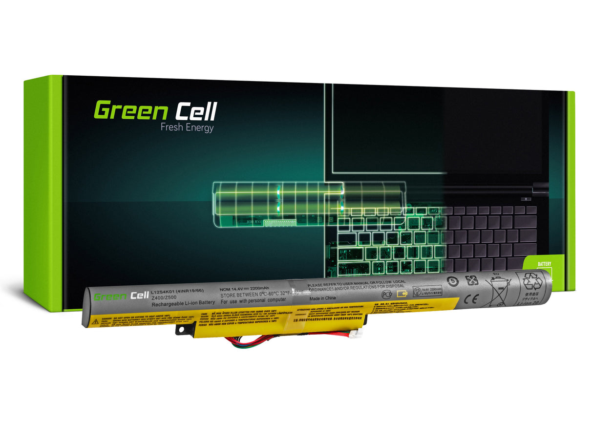 Green Cell baterija L12M4F02 L12S4K01 za Lenovo IdeaPad P400 P500 Z400 Z500 Z500A Z510 TOUCH