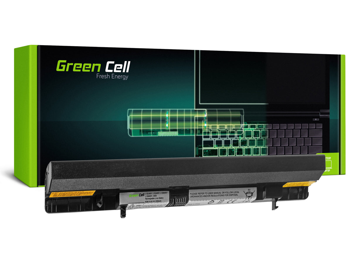 Green Cell baterija L12S4A01 za Lenovo IdeaPad S500 Flex 14 14D 15 15D