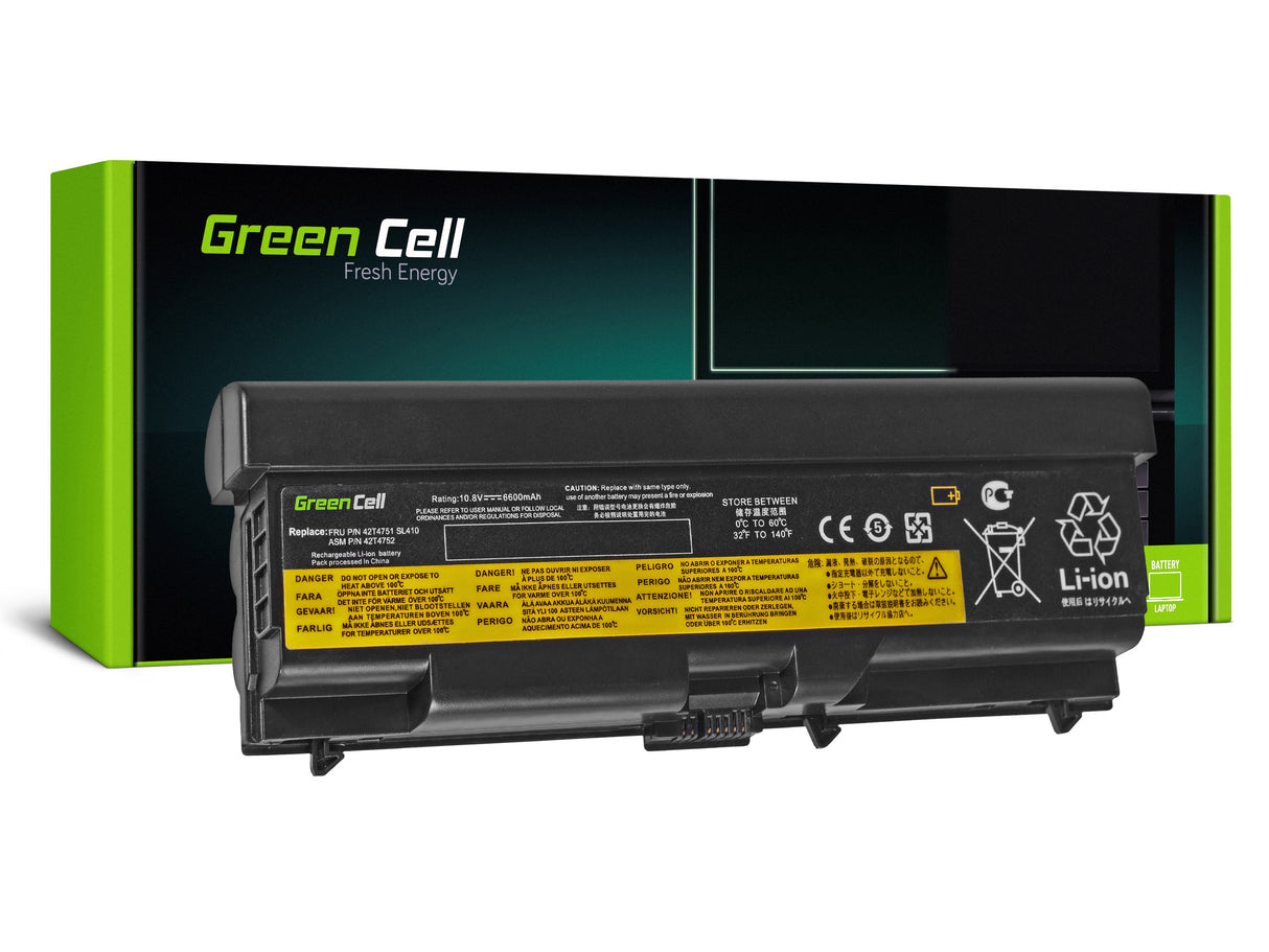 Green Cell baterija 42T4795 za Lenovo ThinkPad T410 T420 T510 T520 W510 SL410, Edge 14