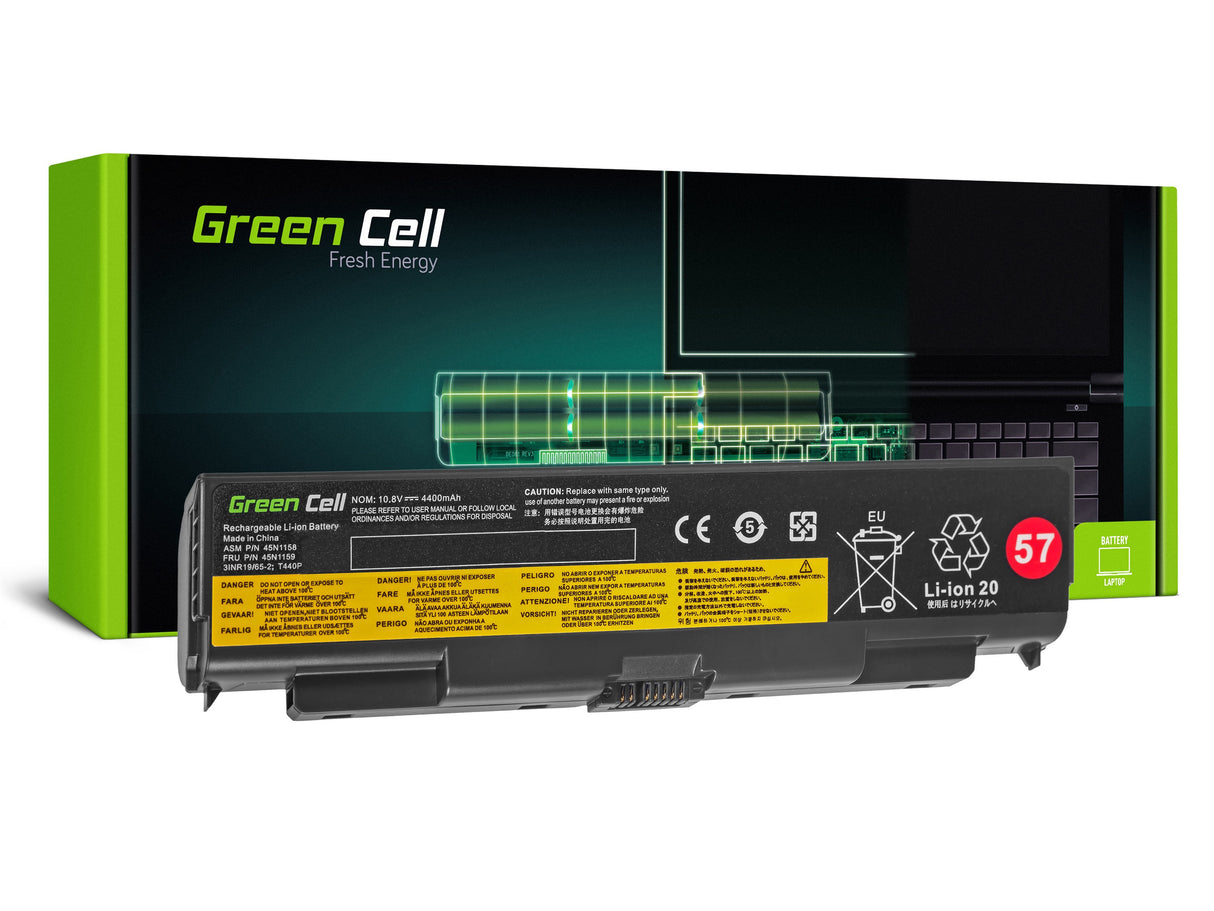 Green Cell baterija za Lenovo ThinkPad T440p T540p W540 W541 L440 L540