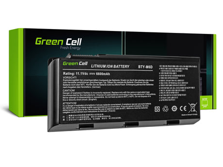 Green Cell baterija BTY-M6D za MSI GT60 GT70 GT660 GT680 GT683 GT780 GT783 GX660 GX680 GX780