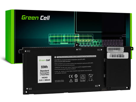 Green Cell baterija H5CKD TXD03 to Dell Inspiron 5400 5401 5406 7300 5501 5502 5508