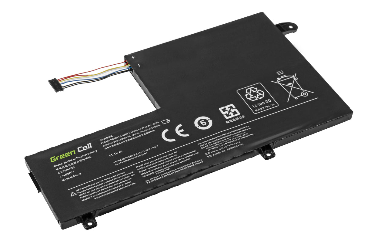 Green Cell baterija L14M3P21 za Lenovo Yoga 500-14IBD 500-14ISK 500-15IBD 500-15ISK