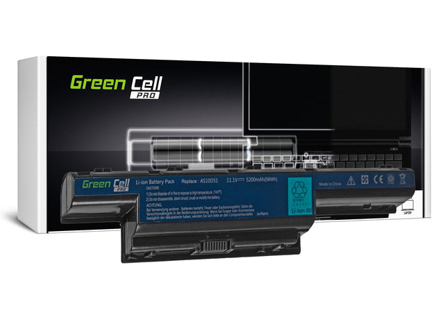 Green Cell baterija PRO AS10D31 AS10D41 AS10D51 AS10D71 za Acer Aspire 5741 5741G 5742 5742G 5750 5750G E1-521 E1-531 E1-571