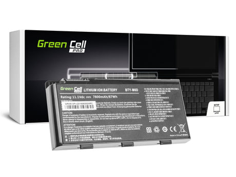 Green Cell baterija PRO BTY-M6D za MSI GT60 GT70 GT660 GT680 GT683 GT780 GT783 GX660 GX680 GX780