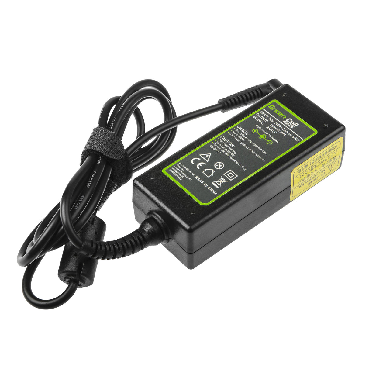 Green Cell PRO polnilec / AC Adapter 19V 2.37A 45W za Asus R540 X200C X200M X201E X202E Vivobook F201E S200E ZenBook UX31A UX32V