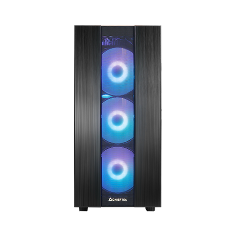 Chieftec GS-02B-OP HUNTER 2 A-RGB USB Type-C ATX ohišje, črno