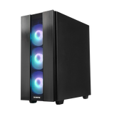 Chieftec GS-02B-OP HUNTER 2 A-RGB USB Type-C ATX ohišje, črno