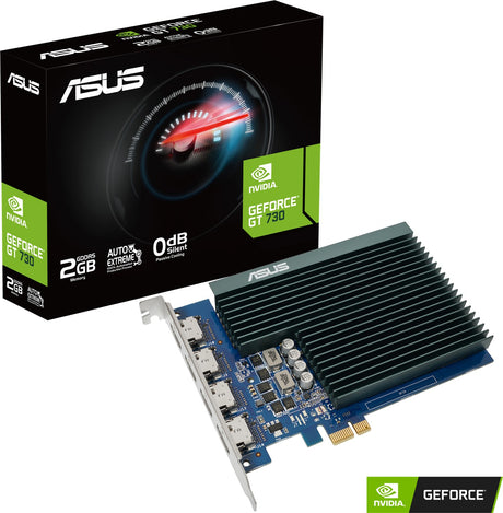 Grafična kartica ASUS GeForce GT 730 HDMIx4, 2GB GDDR5, PCI-E 2.0