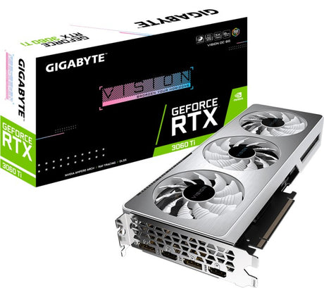 Grafična kartica GIGABYTE GeForce RTX 3060 Ti VISION OC 8G, 8GB GDDR6, PCI-E 4.0
