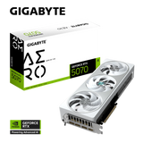 Grafična kartica GIGABYTE GeForce RTX 5070 AERO OC 12G, 12GB GDDR7, PCI-E 5.0