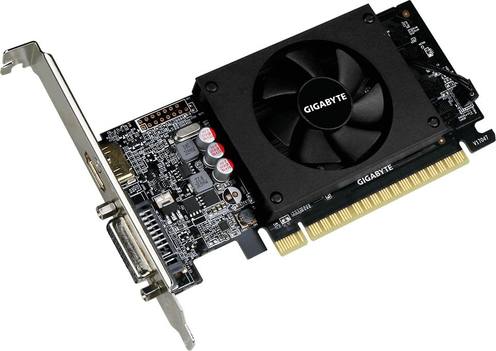 Grafična kartica GIGABYTE GeForce GT 710, 2GB GDDR5, PCI-E 2.0