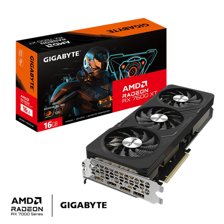 Grafična kartica GIGABYTE Radeon RX 7600 XT GAMING OC 16G, 16GB GDDR6, PCI-E 4.0
