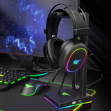 HAVIT Gamenote RGB LED slušalke z mikrofonom HV-H2016d