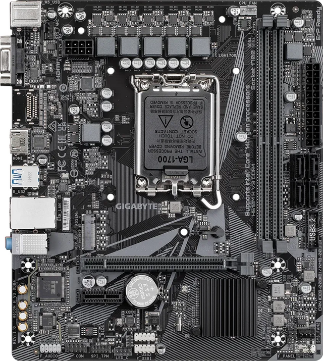 GIGABYTE H610M H V3 DDR4, DDR4, SATA3, HDMI, USB3.2Gen1, LGA1700 mATX