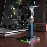 HAVIT Gamenote RGB LED stojalo za slušalke TH650