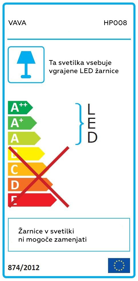 VAVA nočna LED lučka HP008