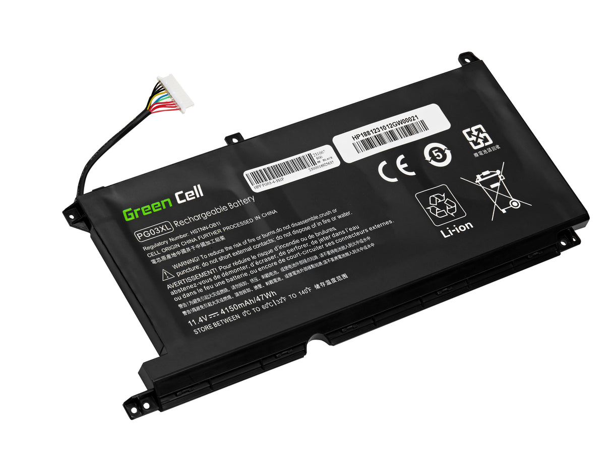 Green Cell PG03XL baterija L48495-005 za HP Pavilion 15-EC 15-EC0017NW 15-EC1087NW 15-EC2504NW 15-DK 15-DK2315NW 16-A 16-A0007NW