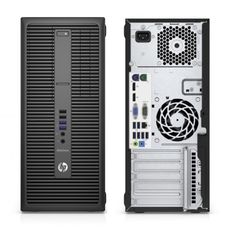 Obnovljen HP EliteDesk 800 G2 TWR, i5 6500, 8GB RAM, 256GB SATA SSD, Windows 10 Pro, Razred A
