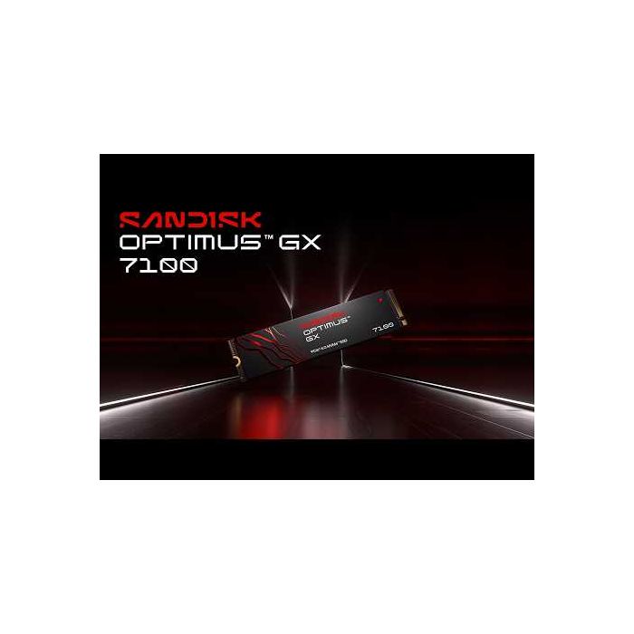 SANDISK 1TB Optimus GX 7100 M.2 2280-S3-M PCIe 4.0 NVMe 2.0 SSD disk