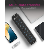IcyBox IB-HUB1720-U3 20 v 1 portni USB hub
