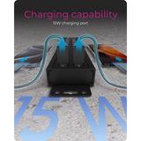 IcyBox IB-HUB1720-U3 20 v 1 portni USB hub