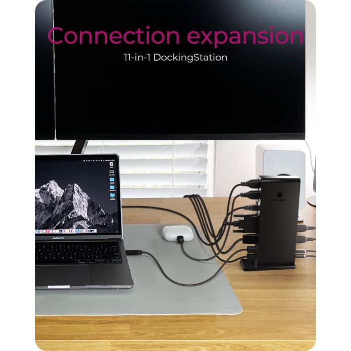 Icybox IB-DK2241AC Multi-Docking USB 3.0 priklopna postaja
