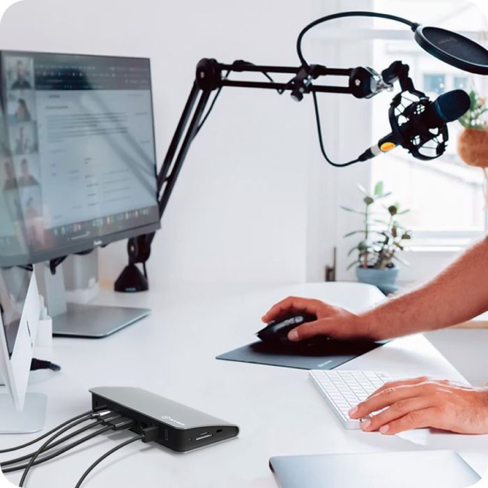 Icybox IB-DK2408-C 11-in-1 USB Type-C DockingStation priklopna postaja za prenosnik s Power Delivery