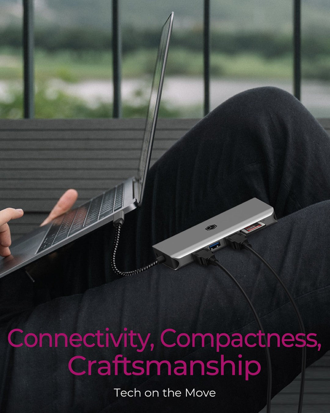 Icybox IB-DK4061-CPD 12v1 USB Type-C priklopna postaja za prenosnike s Power Delivery do 100W