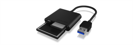 Icybox USB 3.0 zunanji čitalnik kartic