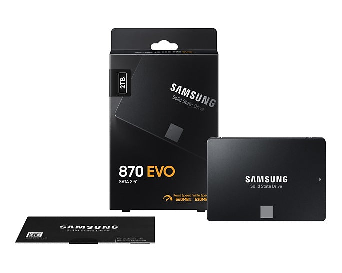 Samsung 2TB 870 EVO SSD SATA3 2.5" disk