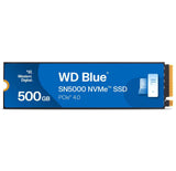 WD 500GB Blue SN5000 M.2 2280 PCI-e 4.0 NVMe 1.4 SSD disk