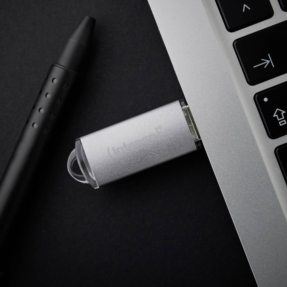 Intenso 128GB Jet Line USB 3.2 70MB/s spominski ključek - siv