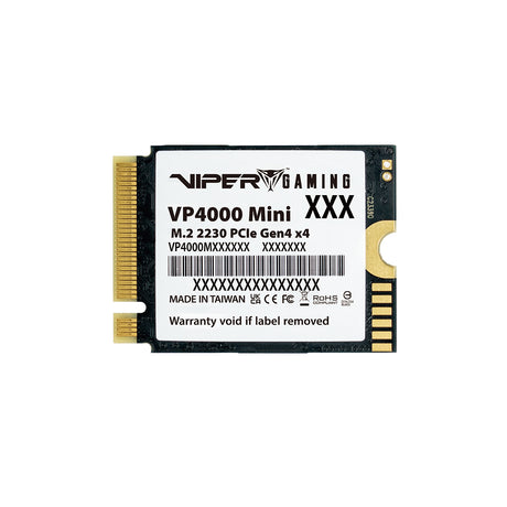 Patriot Viper VP4000 Mini 1TB M.2 2230 PCIe Gen4 x4