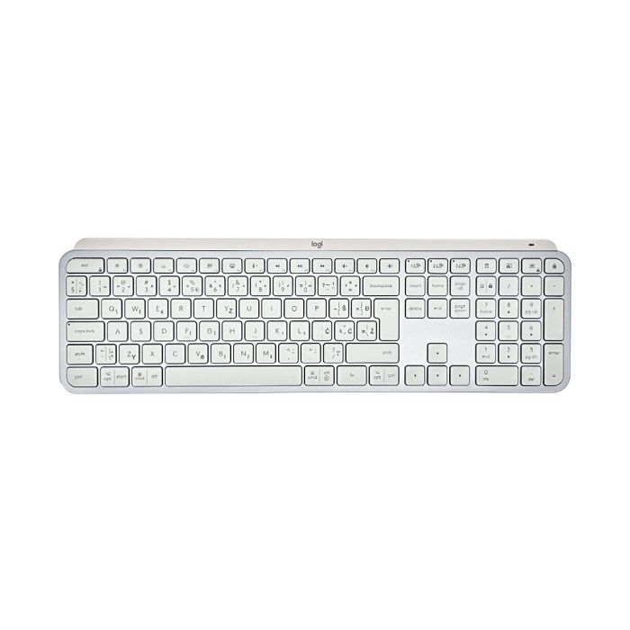 Logitech tipkovnica MX Keys S, siva, SLO gravura