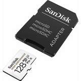SanDisk 128GB High Endurance microSD Class 10 U3 V30 spominska kartica z adapterjem