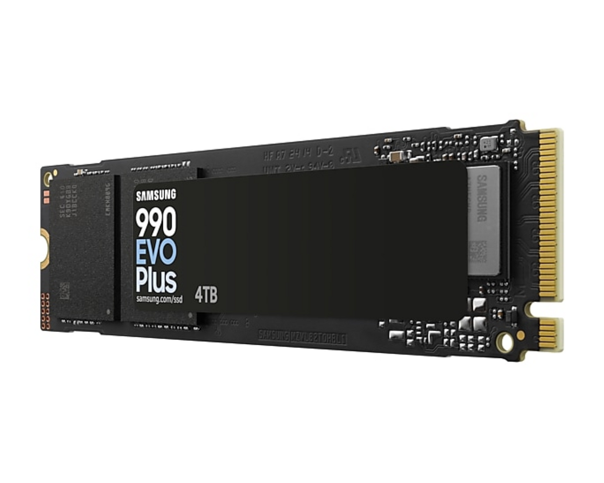 Samsung 4TB 990 EVO Plus M.2 80mm PCI-e 5.0 x2 NVMe, V-NAND