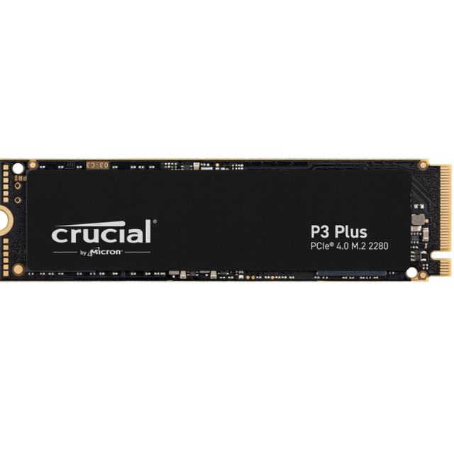 Crucial P3 Plus 1TB 3D NAND NVMe PCIe M.2 SSD