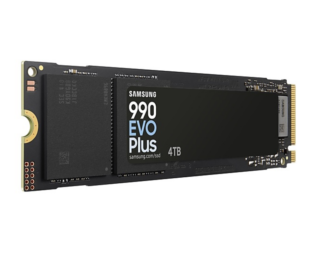 Samsung 4TB 990 EVO Plus M.2 80mm PCI-e 5.0 x2 NVMe, V-NAND